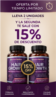 Hair Growth Advanced – Cabello Más Largo, Fuerte y Brillante